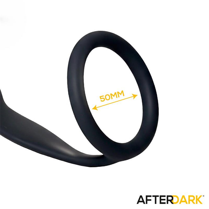 Timko Anal Plug with Silicone Ring