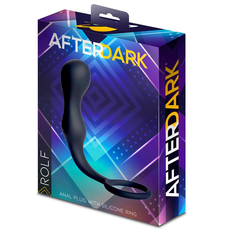 Rolf Anal Plug with Silicone Ring