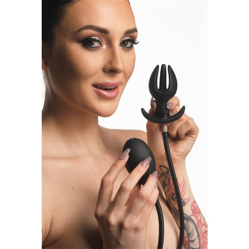 Ass Bound Anchor Inflatable Anal Plug