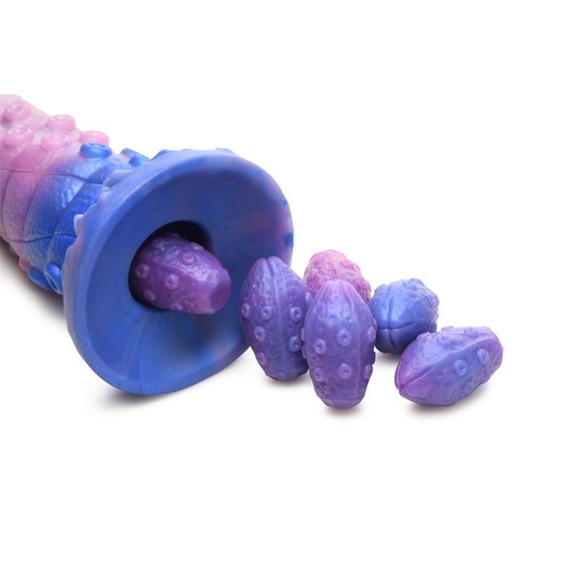 Tenta Queen Ovipositor Dildo with 6 Eggs