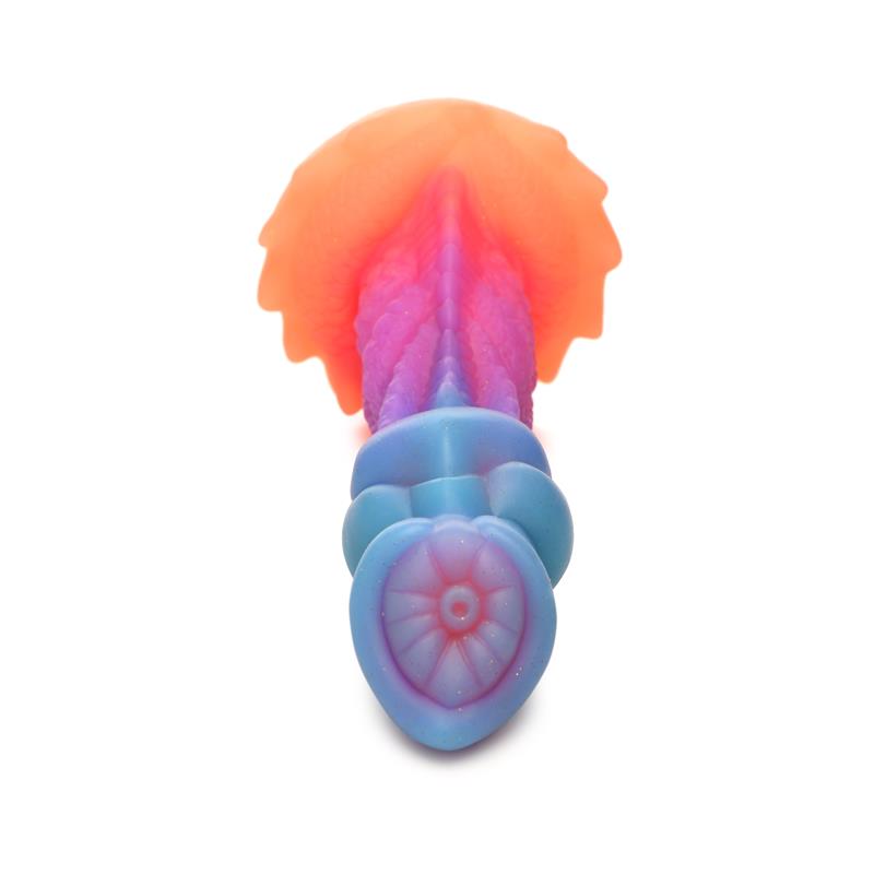 Aqua Cock Glow in the Dark Silicone Dildo