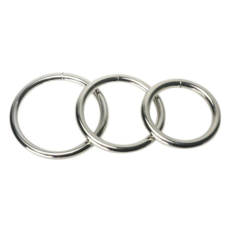 Trine Set of 3 Steel C Ring