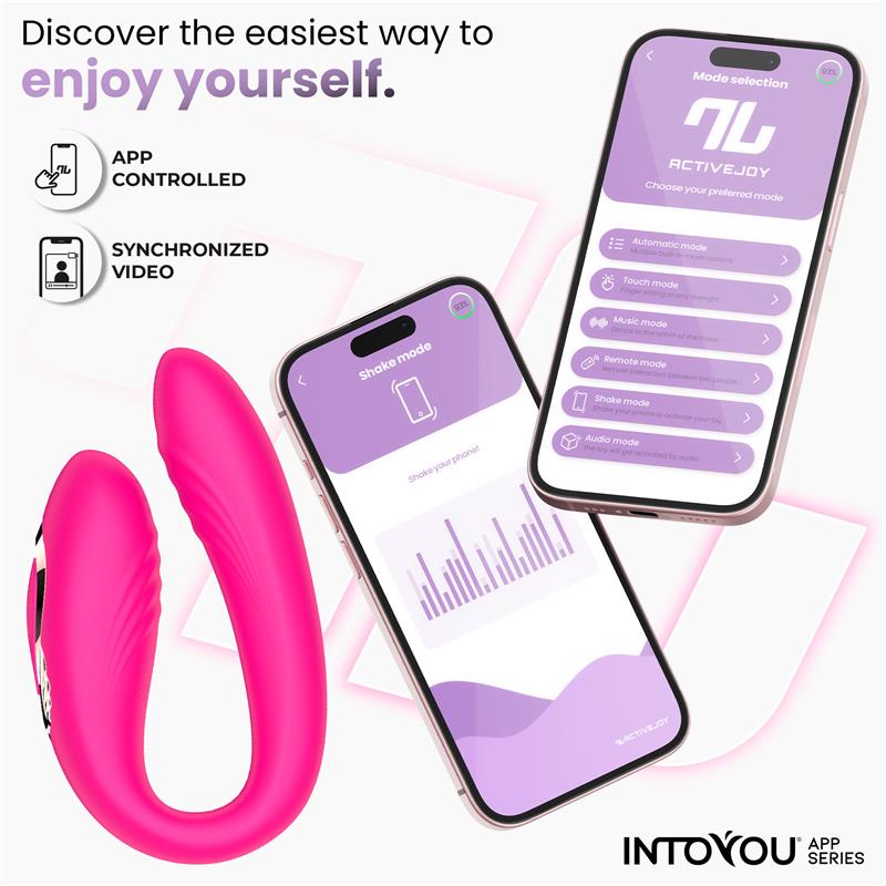Couty Couples Toy 360º Oscilation with APP
