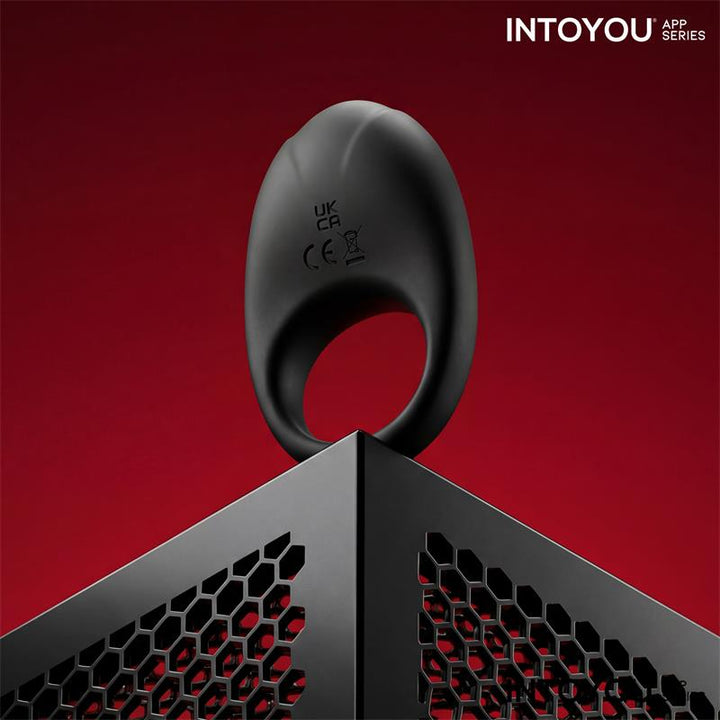 Ringo Vibrating Ring with App Unibody Black