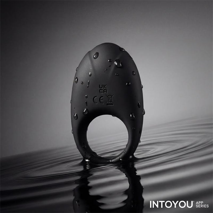 Ringo Vibrating Ring with App Unibody Black
