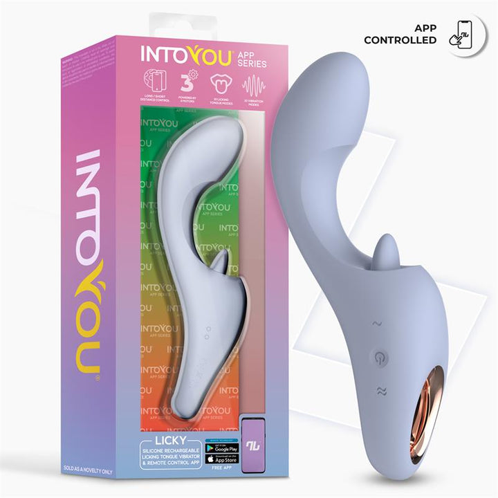 Licky Licking Tongue Vibrator with App