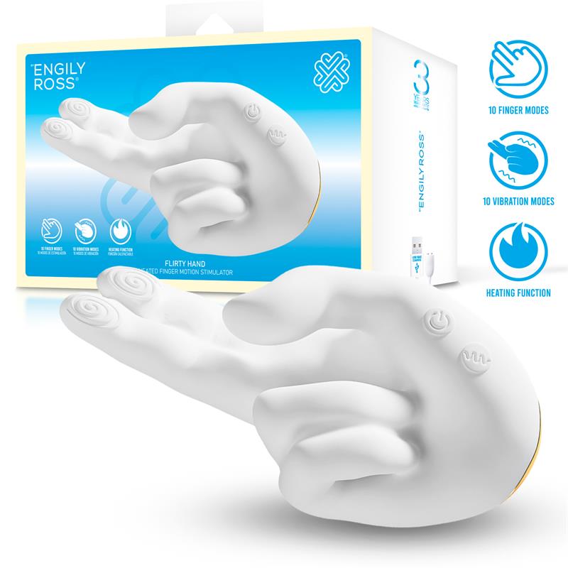 Flirty Hand Heated Finger Motion Stimulator