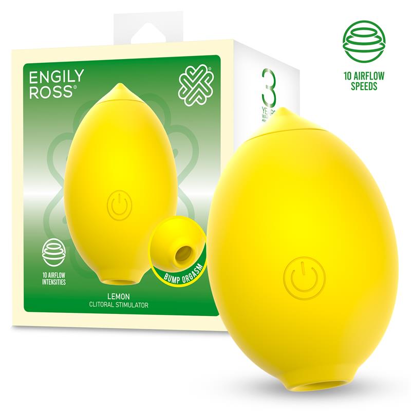Lemon Clitoral Stimulator with Suction