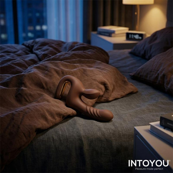 Mocca Thrusting Vibrator with Ergonomic Grip USB