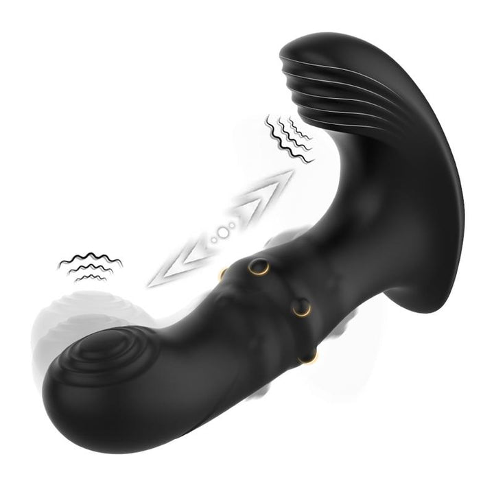 Prostate Massager Vibration Thrusting and Clitoris Stimulator