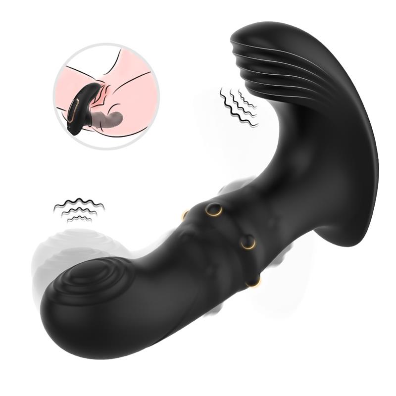Prostate Massager Vibration Thrusting and Clitoris Stimulator