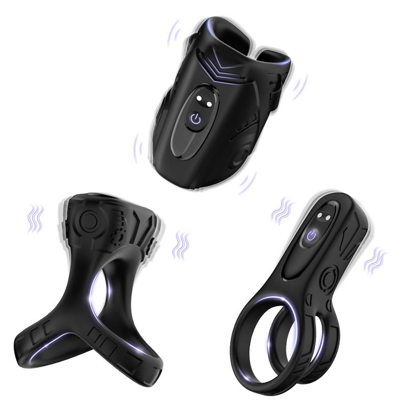 Set with Penis Ring and Male Masturbator