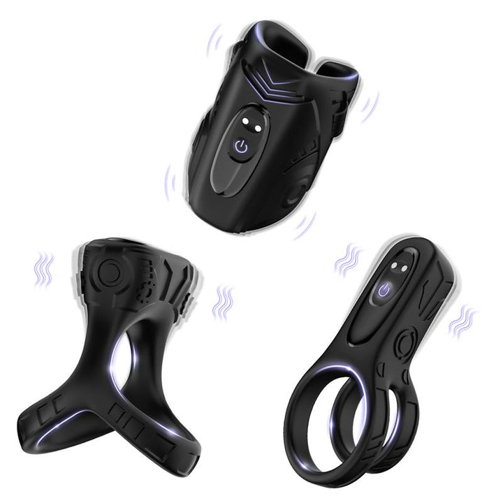 Set with Penis Ring and Male Masturbator
