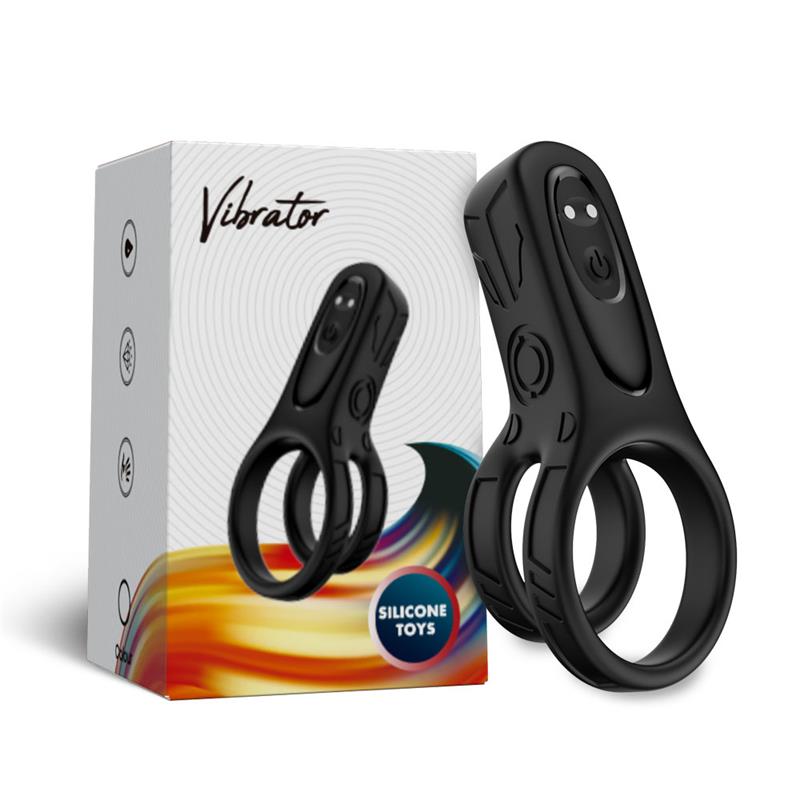 Mecha style Vibrating Penis Ring