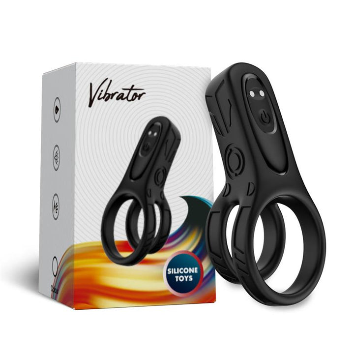 Mecha style Vibrating Penis Ring