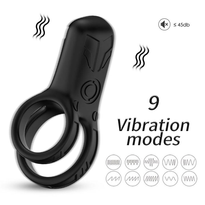 Mecha style Vibrating Penis Ring