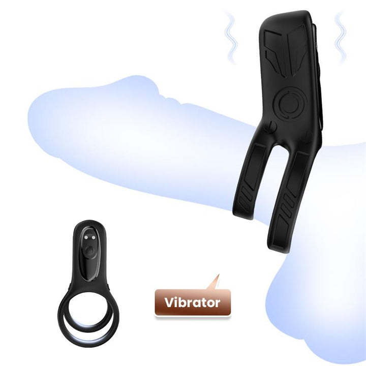 Mecha style Vibrating Penis Ring