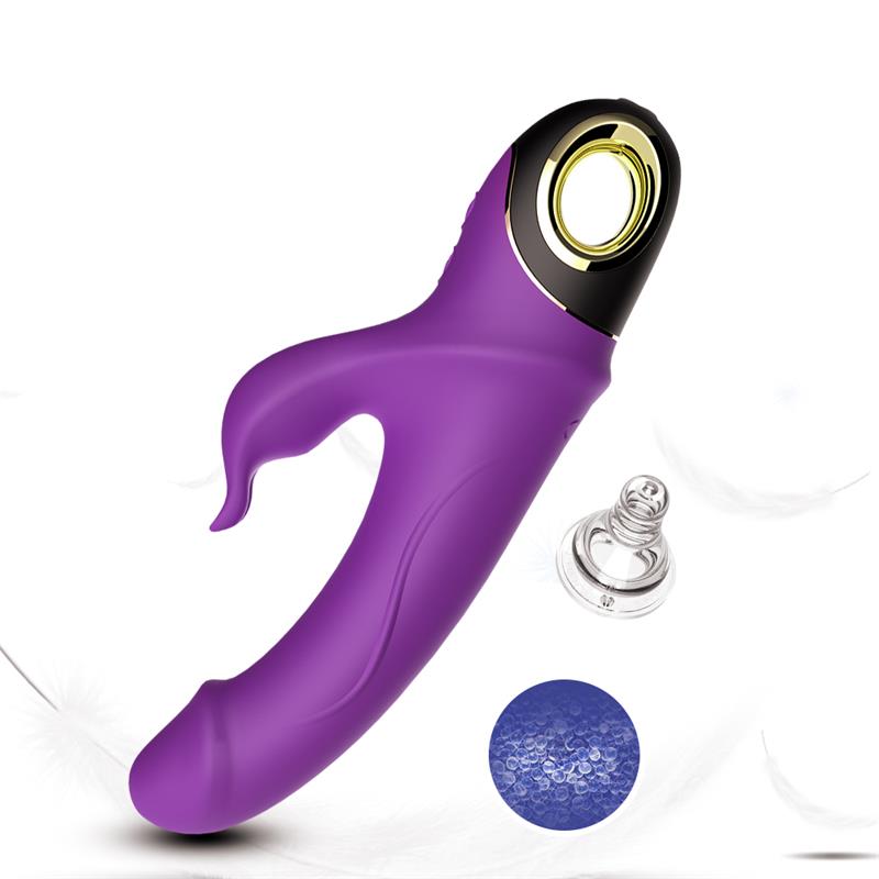 360º Rotation Rabbit Vibrator Purple