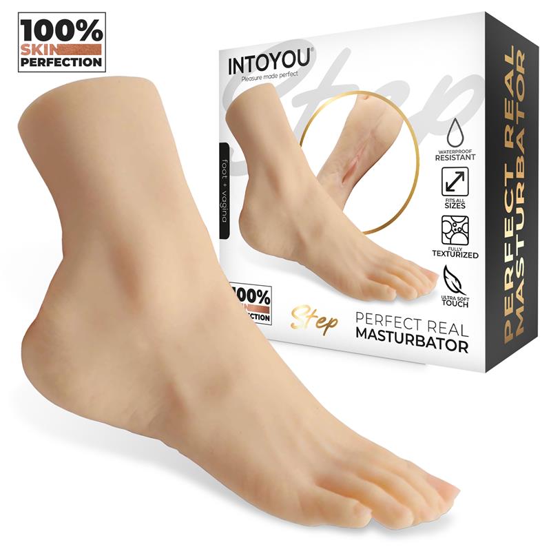 Step Foot with Vagina Masturbator
