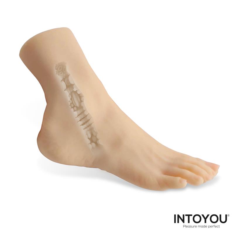 Step Foot with Vagina Masturbator