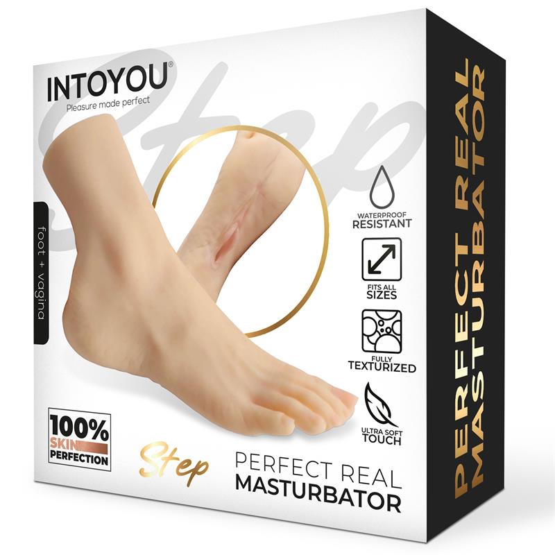 Step Foot with Vagina Masturbator