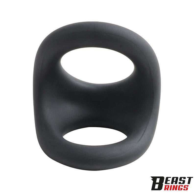 Double Penis Ring Liquid Silicone 27 30 mm