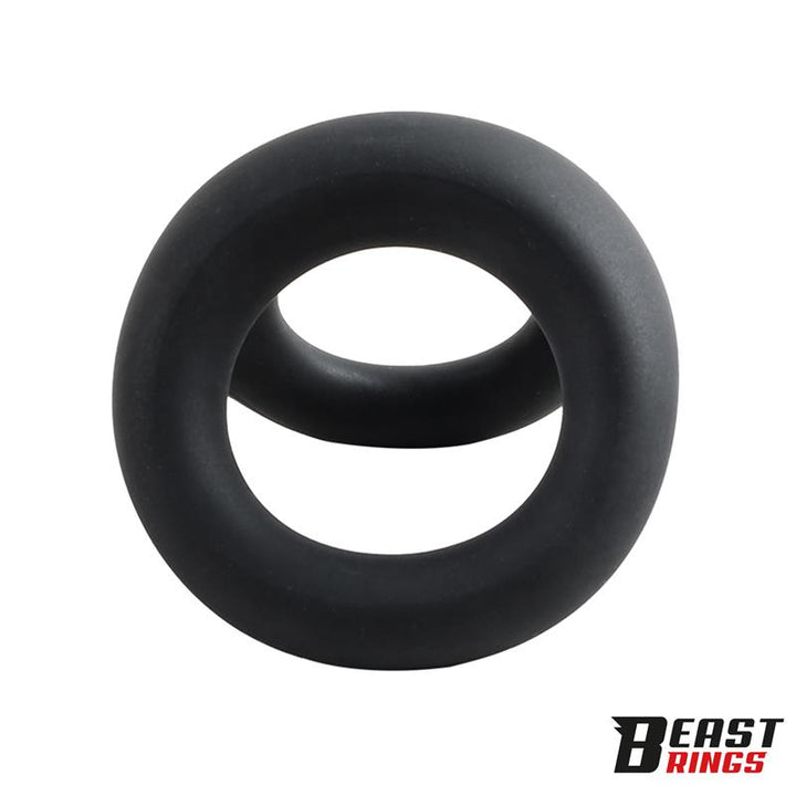 Double Penis Ring Liquid Silicone 27 30 mm