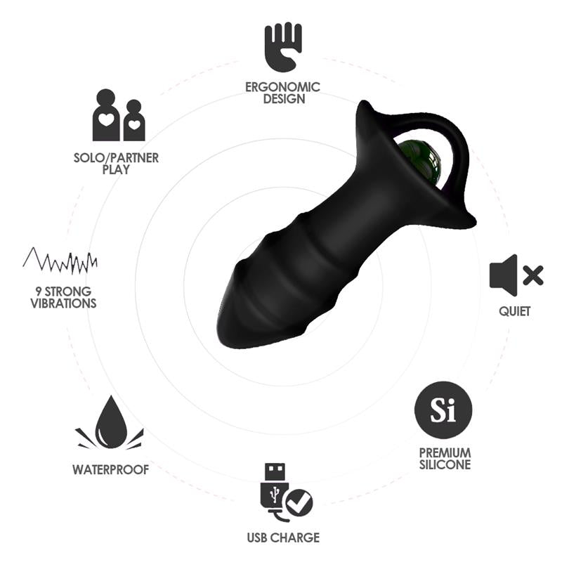Vibrating anal plug