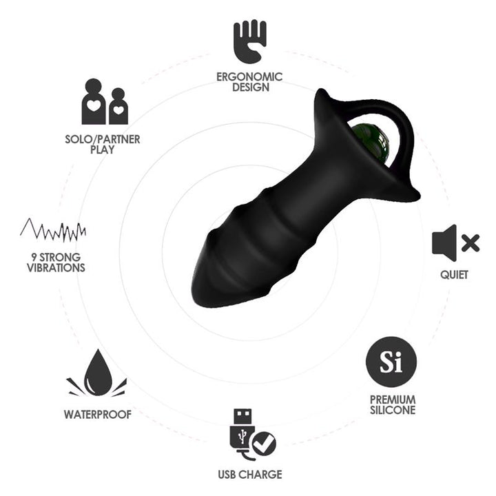 Vibrating anal plug