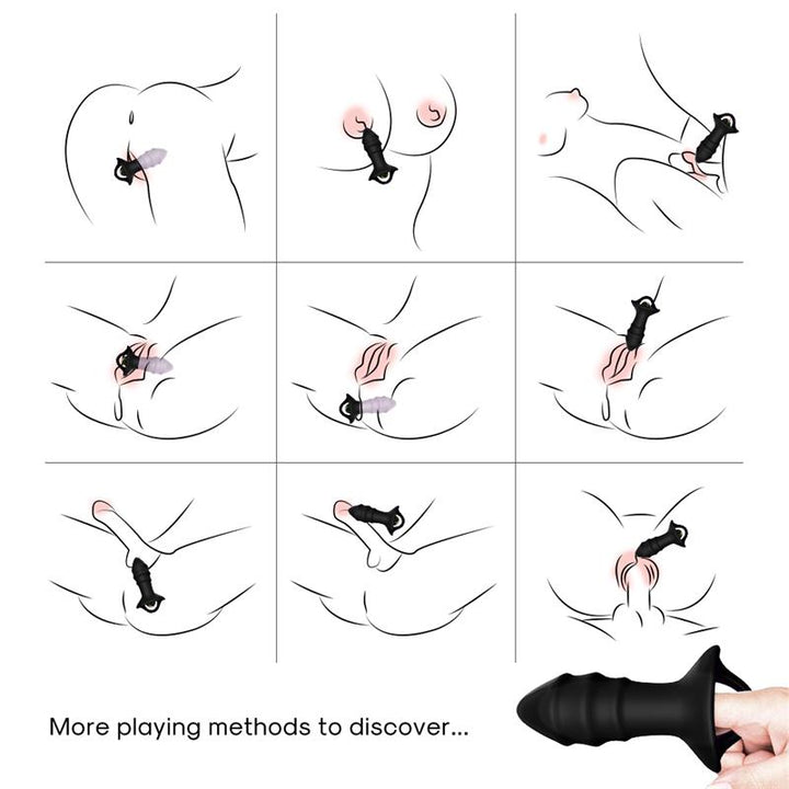 Vibrating anal plug