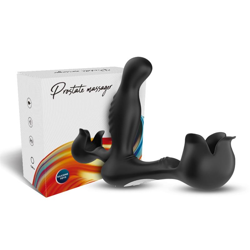 Prostate Massager 360 Rotation Testicles Stimulator