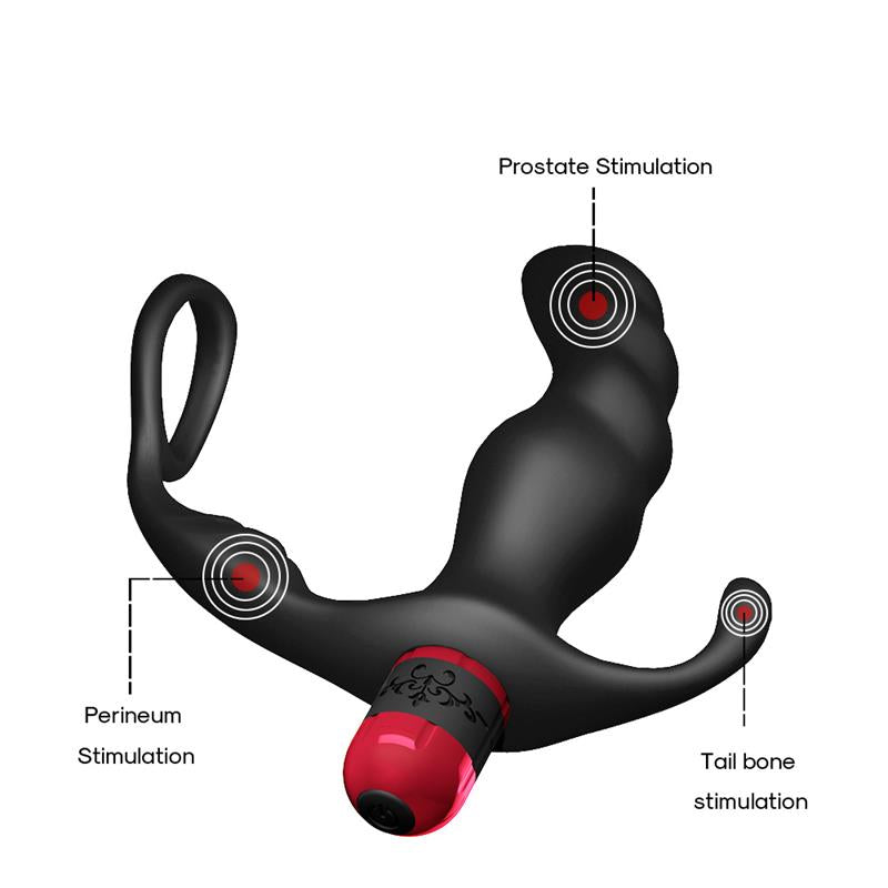Two in one anal plug and Prostate massager with Vibration