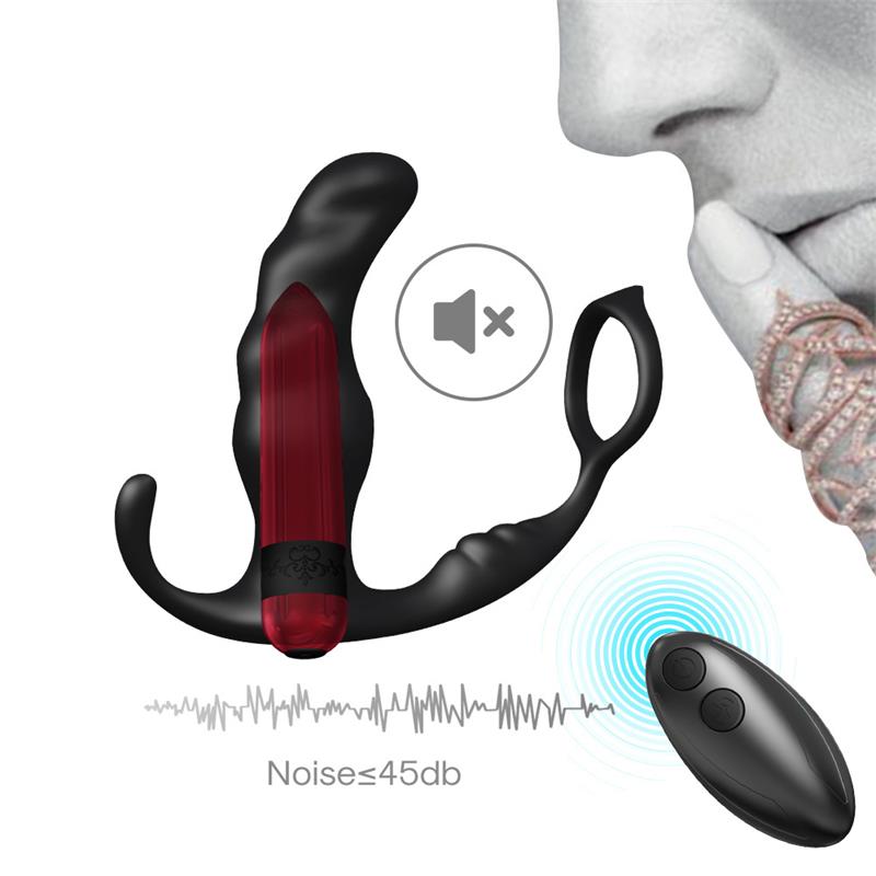 Two in one anal plug and Prostate massager with Vibration