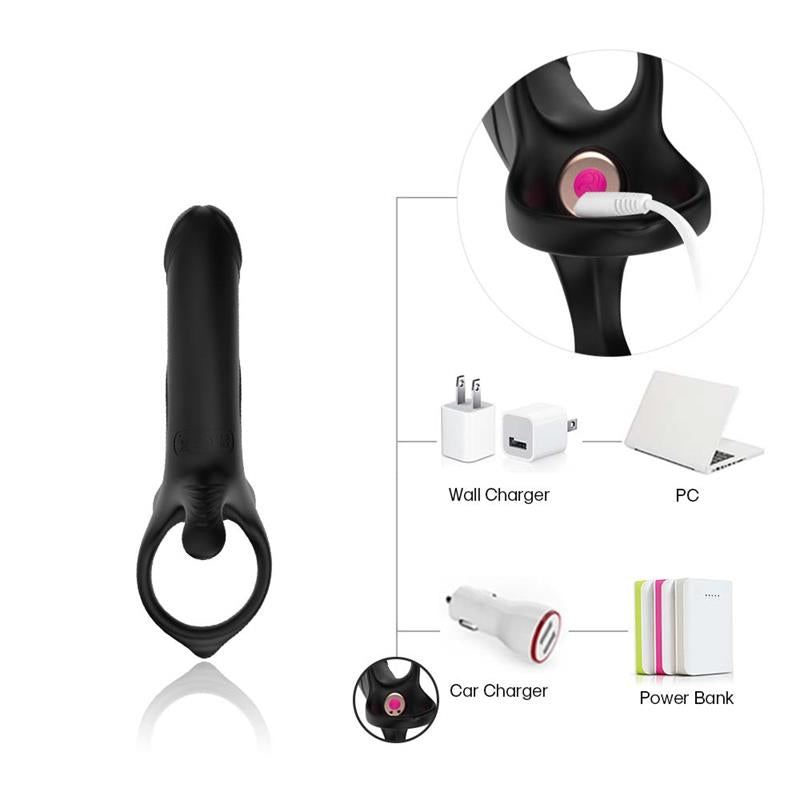 Double penetration Dildo with Vibration