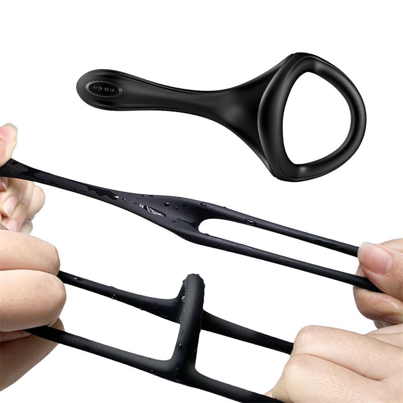 Penis Ring with Perianal Stimulator