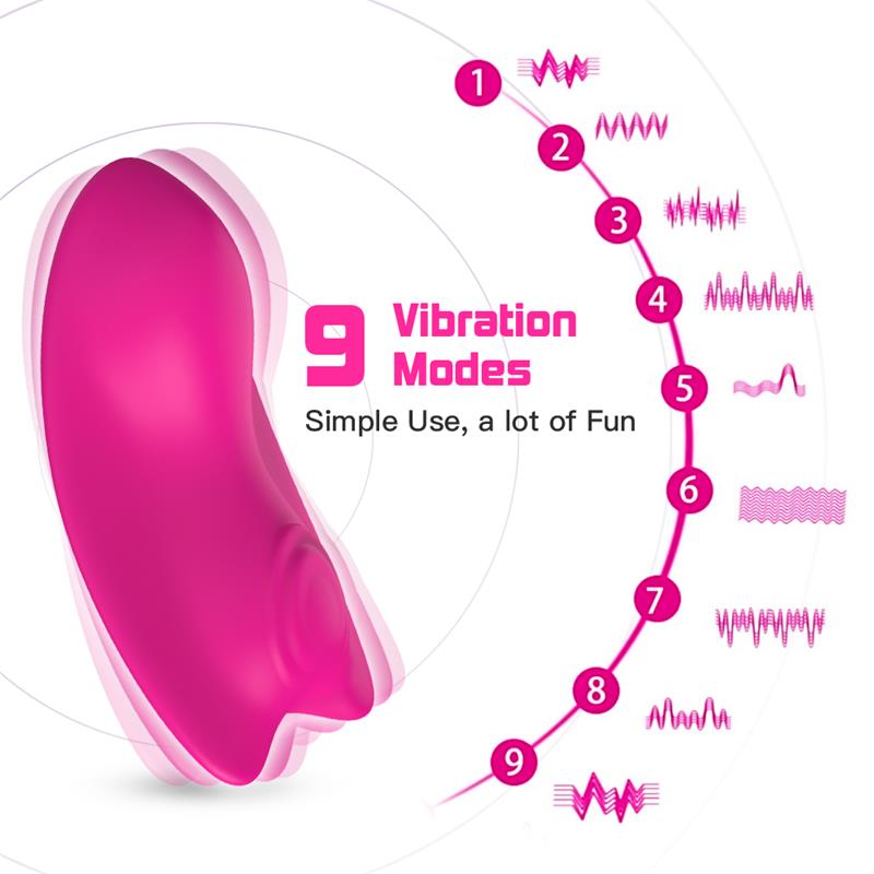 Magnetic panty vibrator