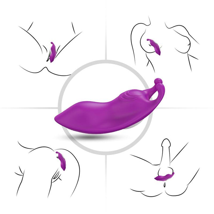 Magnetic panty vibrator
