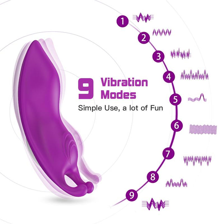 Magnetic panty vibrator