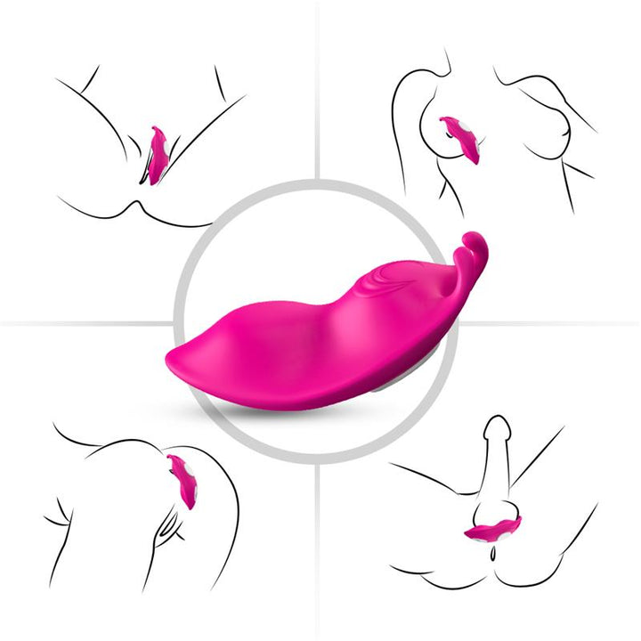 Magnetic panty vibrator