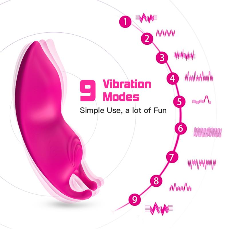 Magnetic panty vibrator