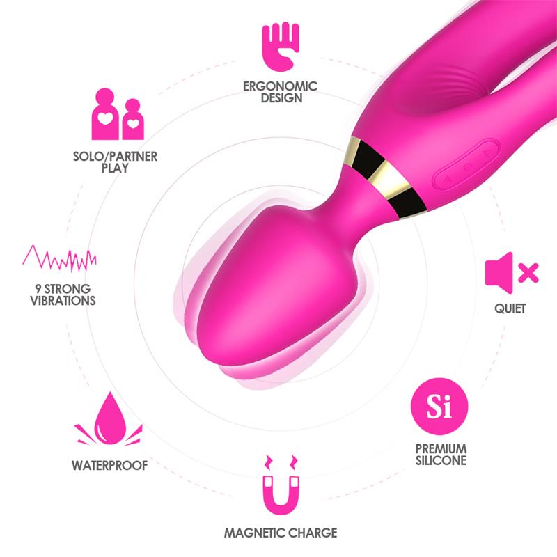 Massager and Vibrator Pink