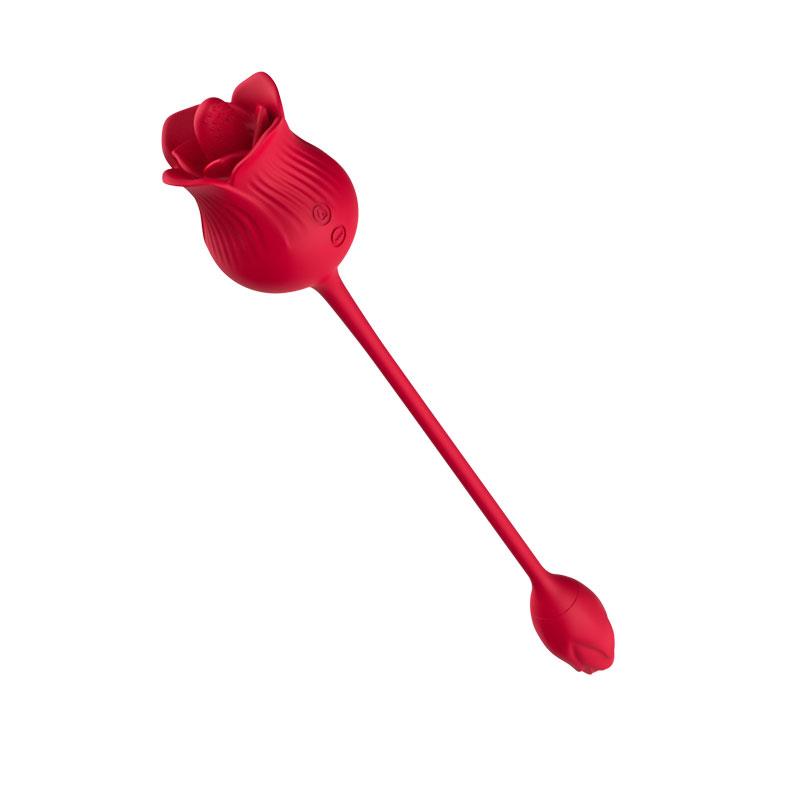 Rose with Licking and Vibrating egg USB