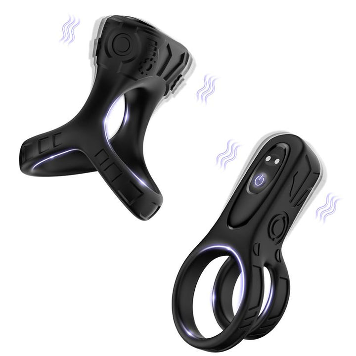 2 Piece Set Mecha Lock Essence Ring