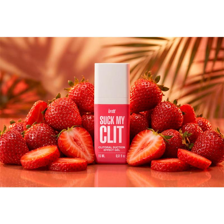 Suck My Clit Wild Strawberry Suction Gel