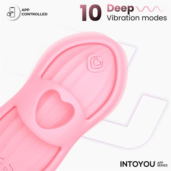 Laia Heated Finger Vibrator and App Pink