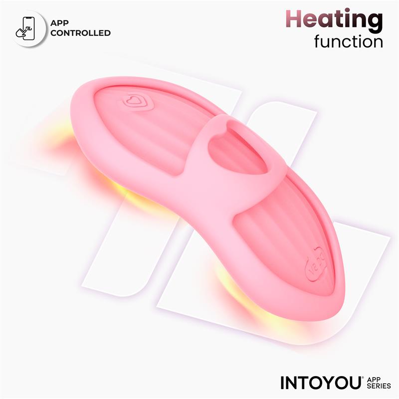Laia Heated Finger Vibrator and App Pink