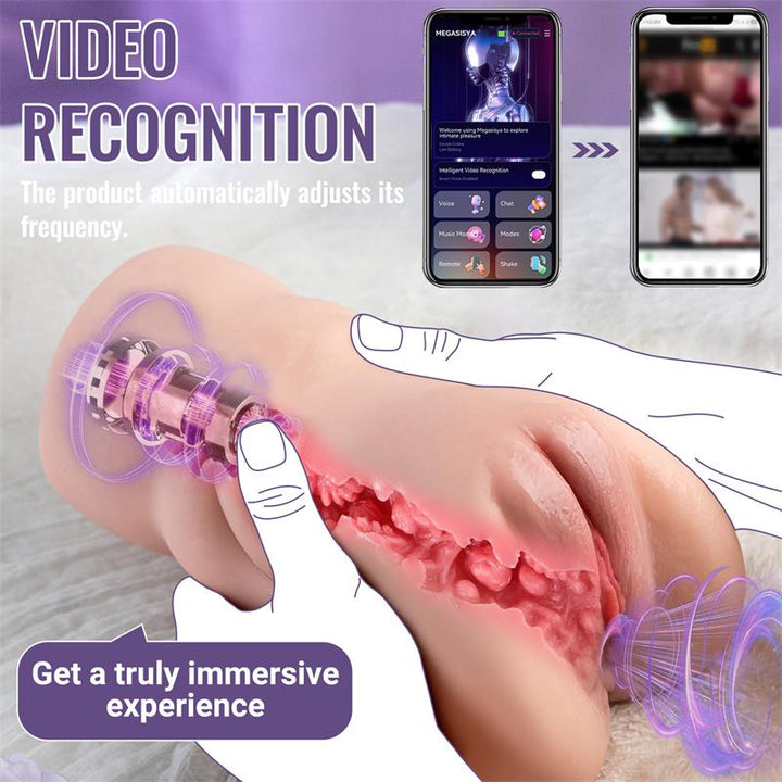 Sora Vagina and Anus with Vibration Thrusting and APP 154 kg