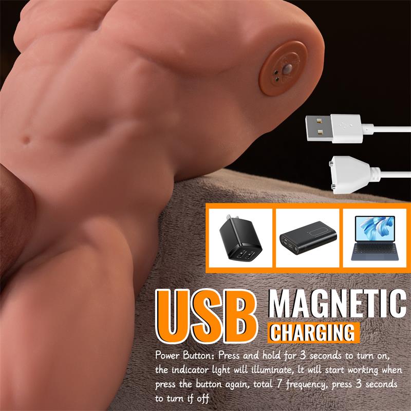 Ely Torso with Detachable Dildo Thrusting and APP 41 kg