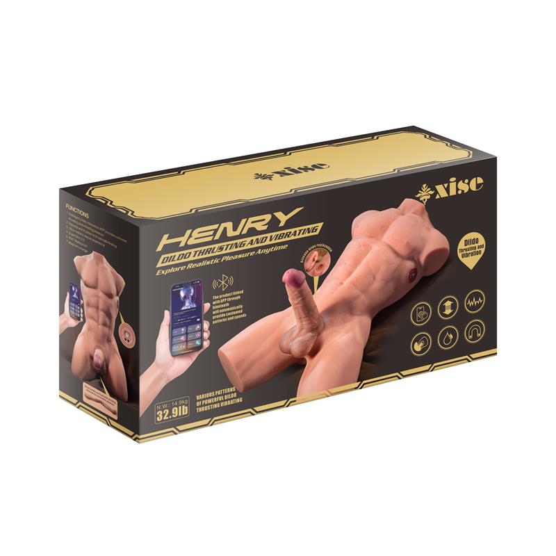 Henry Torso with Detachable Dildo Thrusting and APP 157 kg