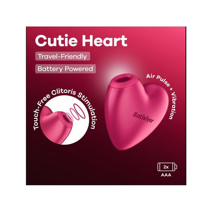 Cutie Heart Clitoris Sucker Battery Series
